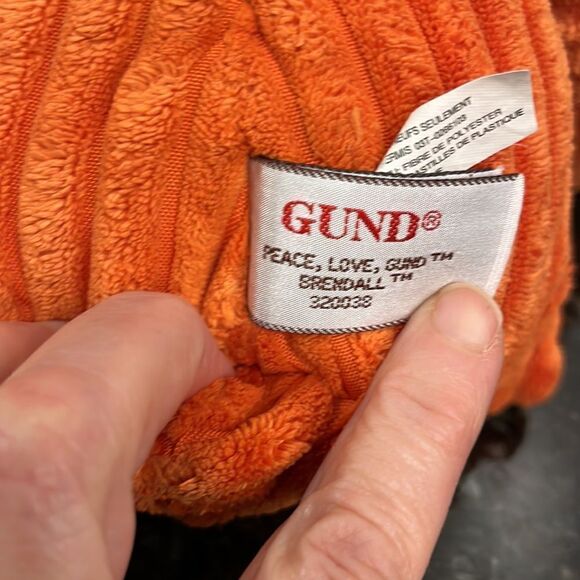 Gund Love Peach Gund Brendall Bear. Size 16” - Picture 5 of 6